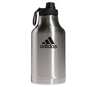 adidas Water Bottle-Metal Insulated Leak-Proof Durable Sport Hydration Stainless Steel/Black 62 oz 2 L