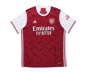 adidas 20-21 Season Arsenal Home Fan Edition Short Sleeve Purple EH5817 XS