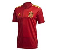 adidas 2020-21 Spain Home Jersey - Red-Yellow M