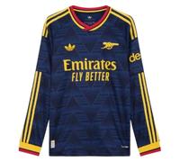 Adidas 2026-2027 Arsenal Authentic Long Sleeve Away Shirt Navy XL 44-46 inch Chest