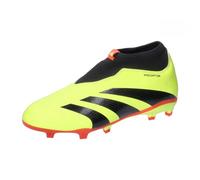 adidas 24 League Laceless Junior Firm Ground Football Boots Yellow/Black/Red 5.5 (38.7)