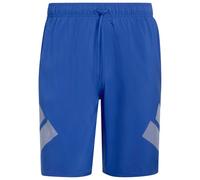 adidas Men's Logo Swim Shorts 8 INCH, semi Lucid Blue/White, S