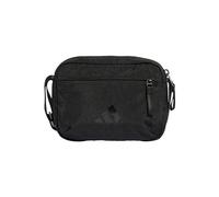 adidas 3 Bar Logo Festival Bag, Recycled Nylon, Black
