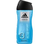 Adidas Sport Sensation After Sport 3in1 Body, Hair and Face Shower Gel for Men, 250ml (Pack of 1)