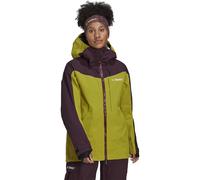 Adidas 3-Layer Women's Ski/Snowboard Jacket UK 10 Maroon/Olive