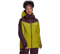 Adidas 3-Layer Women's Ski/Snowboard Jacket UK 12 Maroon/Olive