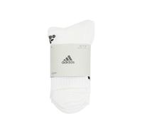 Adidas 3 Pack Women's White/Black Crew Socks - UK XS