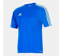 adidas 3 Stripe Sereno T-Shirt Mens S Royal/White