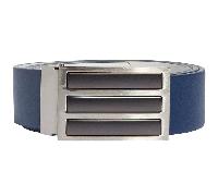 ADIDAS 3 STRIPE TOUR REVERSIBLE GOLF BELT - CREW NAVY