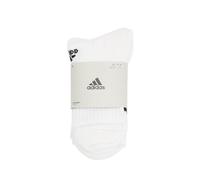 Adidas 3 Pack Women's White/Black Crew Socks - UK XL