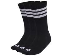 adidas - 3-Stripes Essential Concept Crew 3-Pack - Sports socks size 40-42, black