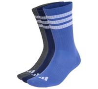 adidas - 3-Stripes Essential Concept Crew 3-Pack - Sports socks size 40-42, blue