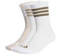 adidas - 3-Stripes Essential Concept Crew 3-Pack - Sports socks size 43-45, white