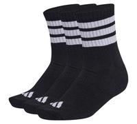 adidas - 3-Stripes Essential Concept Mid 3-Pack - Sports socks size 43-45, black