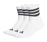 adidas - 3-Stripes Essential Concept Mid 3-Pack - Sports socks size 46-48, white