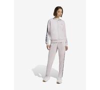adidas 3-Stripes Leopard Print Tracksuit Violet Women - S