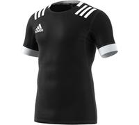 adidas 3-Stripes Rugby Jersey Men's Black DY8502
