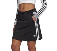 Adidas 3-Stripes Skirt Women's Mini Skirt Medium/Short Retro Trefoil Black/White