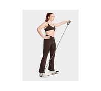 adidas Women's 3 Stripes Studio All Me Flare X-Over Leggings - Aurora Coffee - XS - Brown