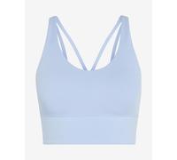 adidas 3-Stripes Studio All Me Light Support sports bra light blue women - S