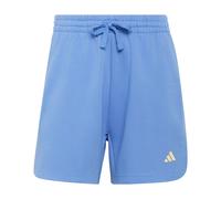 Loose fleece top for women adidas Studio 3-Stripes XS