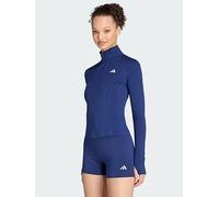 Women's zip-up jacket adidas Studio 3-Stripes S