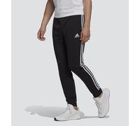 adidas 3 Stripes Sweat Pants Mens Jogging Bottoms Black Small Tapered New GK8831