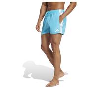 adidas 3-Stripes Swim Shorts 3-Inch, Recycled Polyester, Turquoise