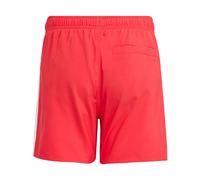 Boys’ Swimming Shorts - adidas 3-stripes Swim Shorts Red And White