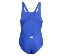Adidas 3 Stripes Swimsuit Blue 9-10 Years Girl