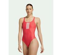 Adidas 3 Stripes V-back Swimsuit Red 42 Woman