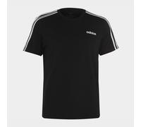 adidas 3 Stripes T-Shirt Mens XL Black/White