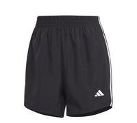Adidas 3-Stripes Womens High-Rise Short Colour: Black, Size: Extra Large