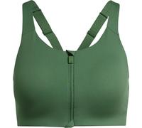 Adidas 32A Womens TLRD Impact Luxe High Support Zip Bra Preloved Green- New