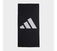 Adidas Large 3 Stripes Towel Black