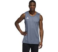 adidas 3G Speed Reversible Jersey - Men's Basketball - Grey - Large