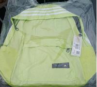 Adidas 3S Badge of Sport Backpack Green 27L | Gym Travel School Rucksack