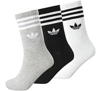 Adidas 3S CREW Sport Socks - JV7403 - Set of 3 Pairs, multi-coloured, 43-45
