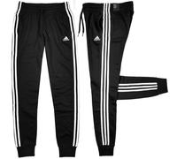 Adidas 3S Cuffed Pant Ladies Joggers Tracksuit Bottoms Sports Pants Black/White