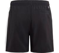 adidas 3S Swim Shorts Black Matte White Kids - 128