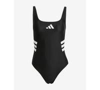 adidas 3S Uback Swimsuit Pure Black White Women - 38