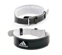 Adidas 4-Inch Wide Leather Weight Lifting Belt For Maximum Back Support