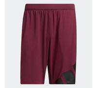 adidas 4KRFT Cross Training Shorts Mens Black Crimson Fitness Gym Fit Zip Pocket