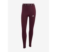 adidas 7/8 techfit long tights burgundy women - S