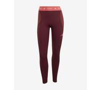 adidas 7/8 Techfit Workout long tights burgundy coral women - L