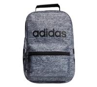 adidas 976475 Santiago, Insulated School Food Container Box Lunch Bag for Boys and Girls, Polyester, Jersey Onix Grey/Black/1.0