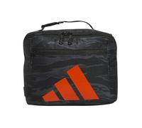 Adidas 984163 Affiliate Lunch Bag with Handle, Insulated bento Box for Women and Men, Polyester, Essential Camo Black/Black/Orange
