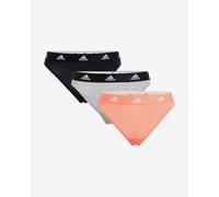 adidas Active Comfort Cotton Thong Grey Orange Black (3 Units) - L