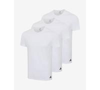 adidas Active Core Short Sleeve T-Shirt White (3 Pack) - L