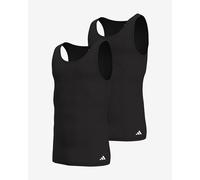 adidas Men's Herren Unterwäsche Tank Top (2pk) -Active Flex Cotton Undershirt, Black_4am018, XXL
